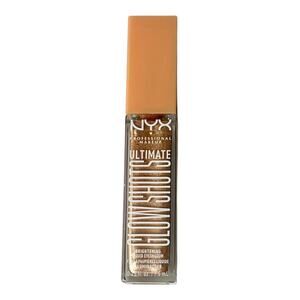 NYX Ultimate Glow Shots Liquid Eye Shadow Long Last Shimmer Golden Goji Makeup!